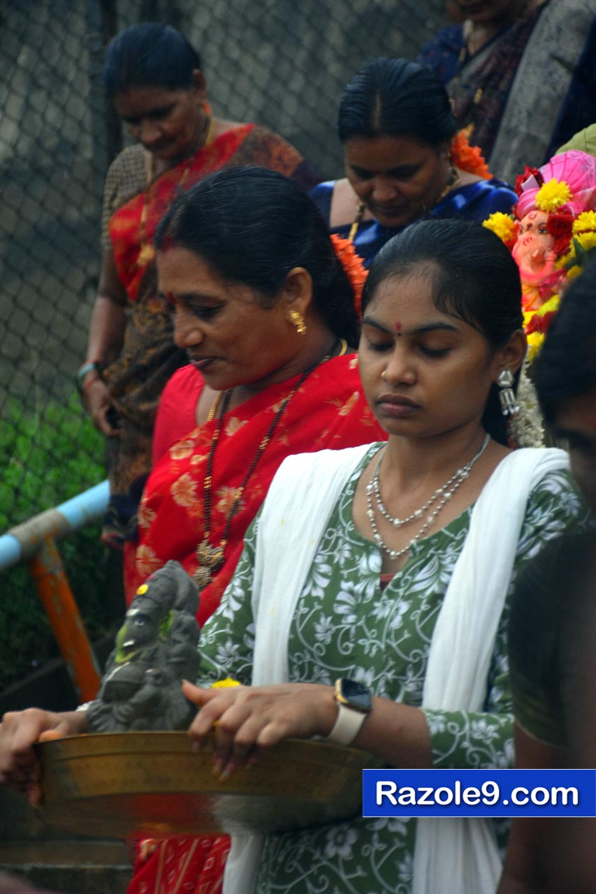 Razole Taluka Ganesh Nimajjanam